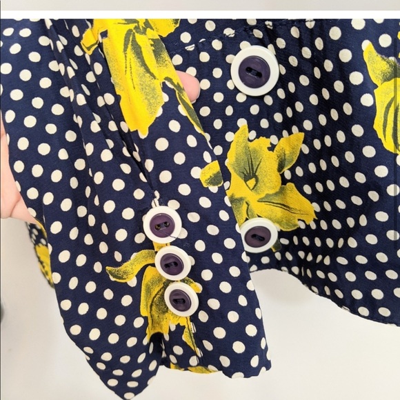 Vintage Braemar polka dot blazer vintage size 10- fits medium - Picture 4 of 5